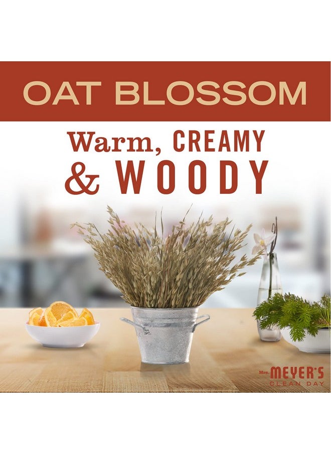 MRS. MEYER'S CLEAN DAY Hand Soap, Made with Essential Oils, Biodegradable Formula, Oat Blossom, 12.5 fl. oz - Pack of 3