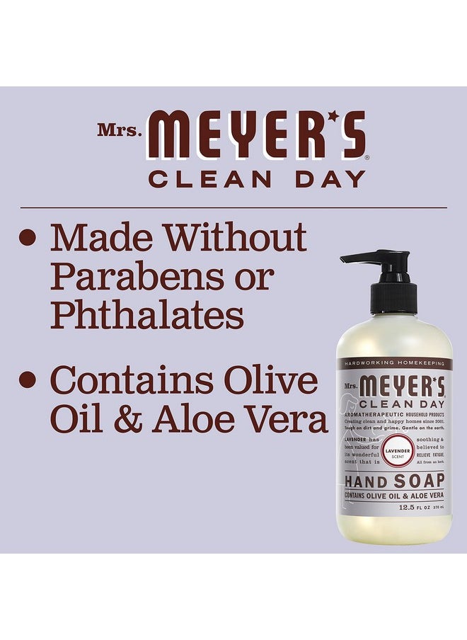 Mrs. Meyer's Clean Day Liquid Hand Soap Refill, Lavender Scent, 33 fl oz (651318)