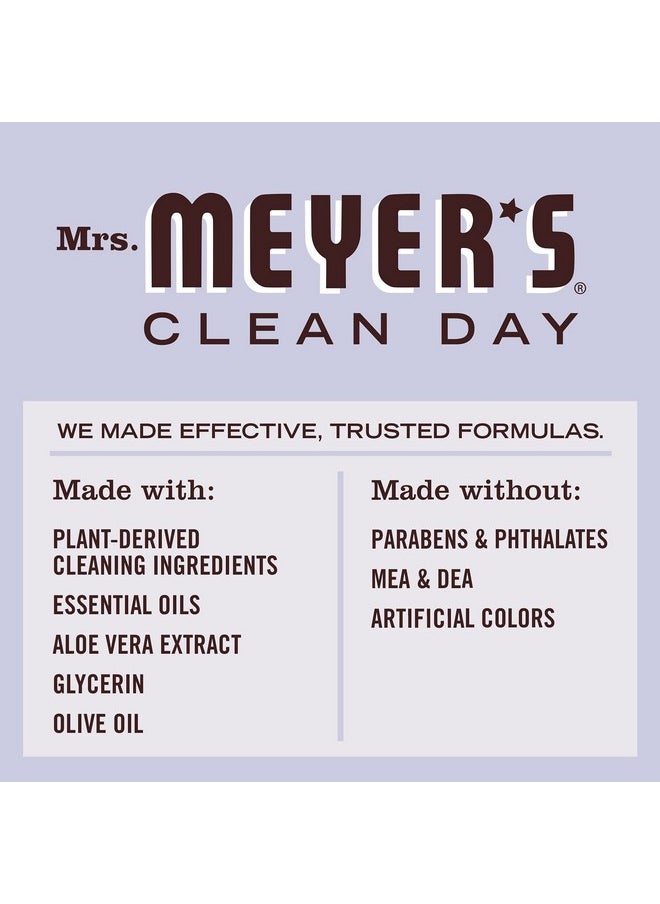 Mrs. Meyer's Clean Day Liquid Hand Soap Refill, Lavender Scent, 33 fl oz (651318)