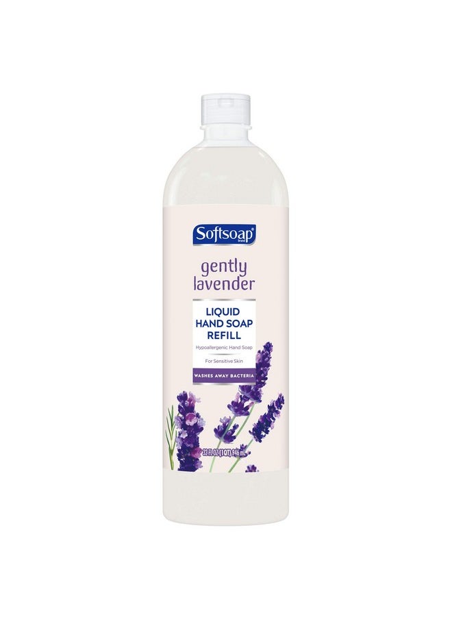 Softsoap Hypoallergenic Gently Lavender Hand Soap Refill - 32 Fluid Ounces