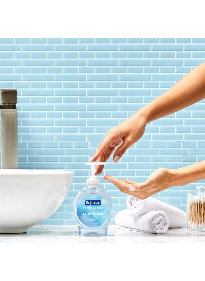 Softsoap Liquid Hand Soap, Fresh Breeze - 7.5 Fl Oz (Pack of 6)