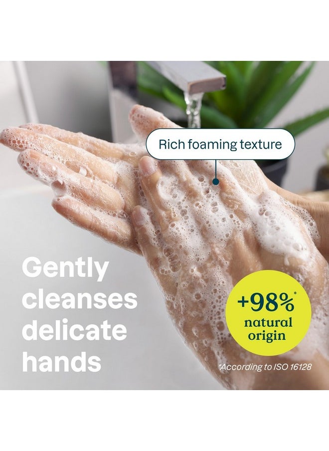 ATTITUDE Hand Soap for Sensitive Skin with Oat and Avocado Oil, EWG Verified, Dermatologically Tested, Vegan, 16 Fl Oz