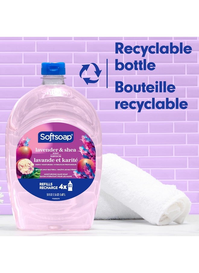 Softsoap Deeply Moisturizing Liquid Hand Soap Refill, Lavender & Shea Butter - 50 Fl. Oz