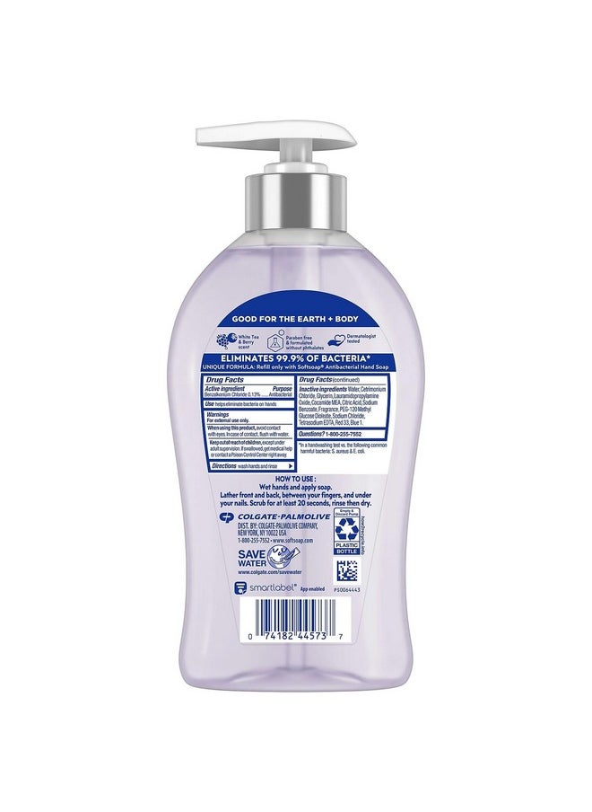 Softsoap Liquid Hand Soap White Tea and Fusion, Berry, 11.25 Fl Oz