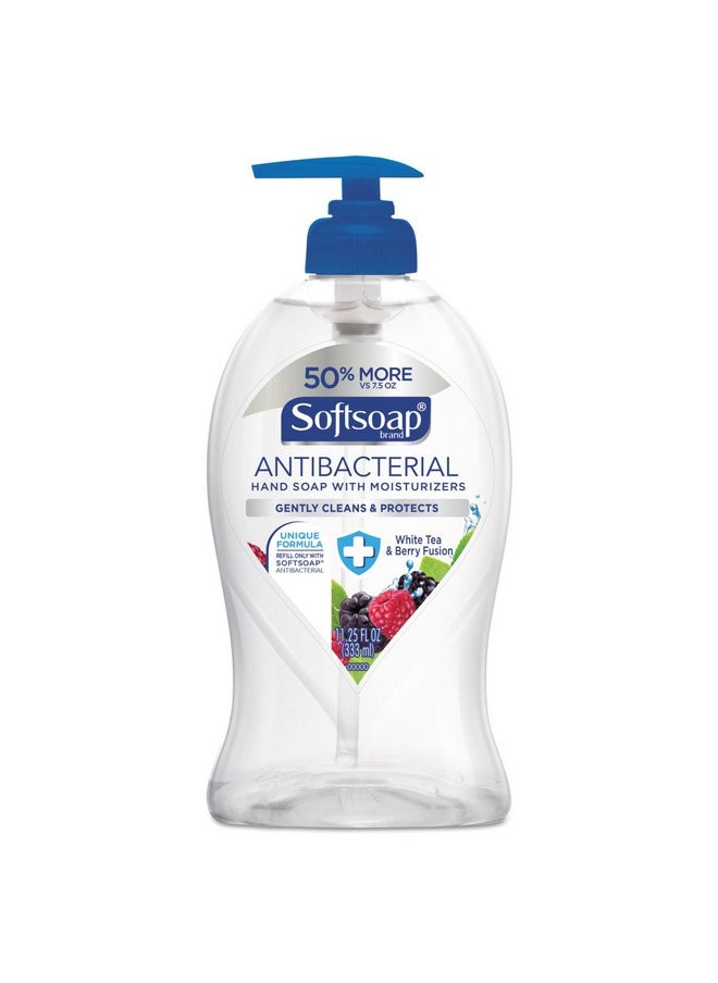 Softsoap Liquid Hand Soap White Tea and Fusion, Berry, 11.25 Fl Oz