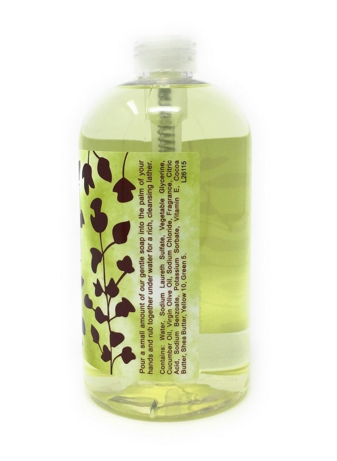 Greenwich Bay Trading Co. Hand Soap, 16 Ounce, Cucumber Olive Oil