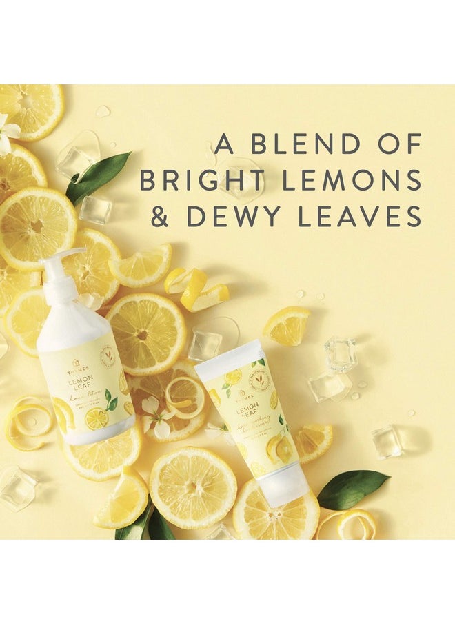 Thymes Hand Wash - Moisturizing Hand Soap Pump Bottle - Hydrating Liquid Hand Soap - Scented Soap with Notes of Dewy Leaves, Lily of the Valley, Lemon Verbena, & Bergamot Oil (Lemon Leaf, 9 fl oz)
