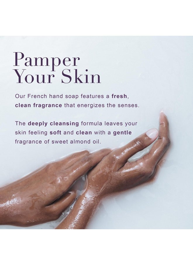 A LA MAISON French Liquid Hand Soap, Rosemary Mint - Natural Hand Wash Made with Essential Oils - Biodegradable, Plant-Based, Vegan, Cruelty-Free, Alcohol & Paraben Free (33.8 oz, 1 Pack)