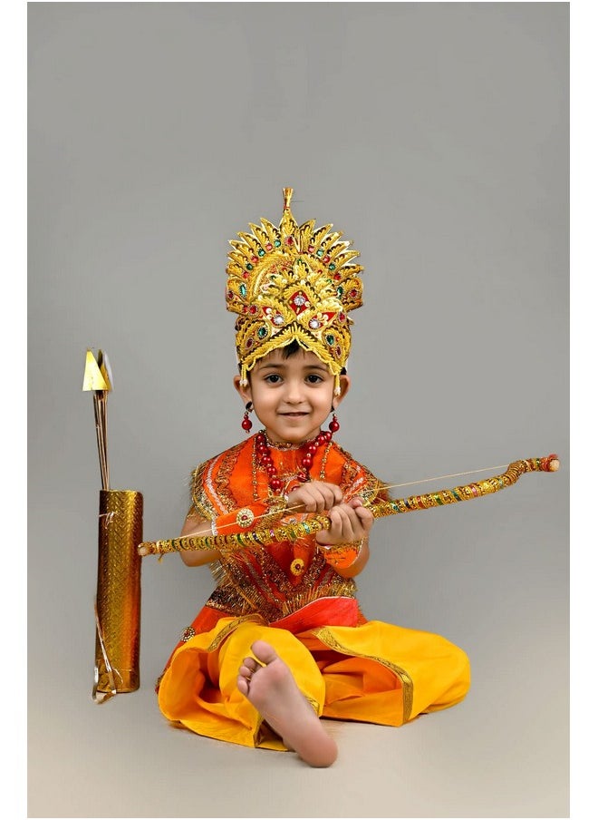 BookMyCostume Shri Ram Hindu God King Ramlila Mythology Kids & Adults Fancy Dress Costume 12-14 years