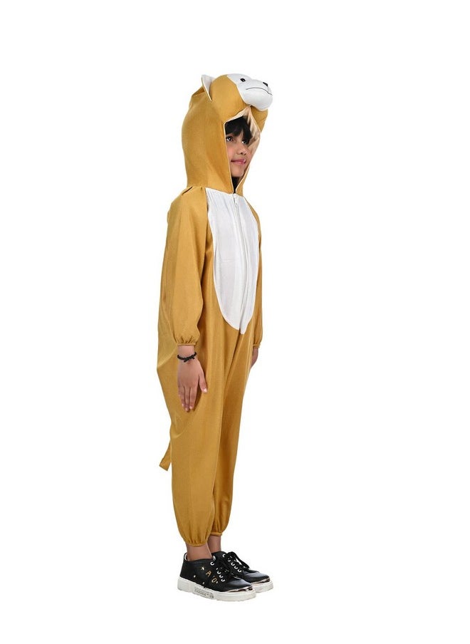 BookMyCostume Monkey Animal Kids Fancy Dress Costume 7-8 years