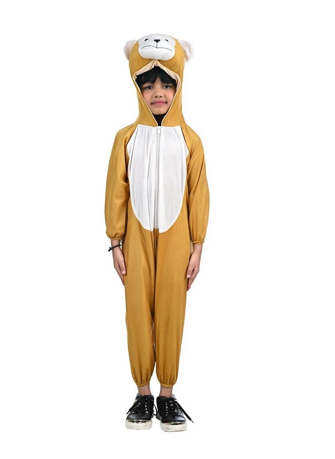 BookMyCostume Monkey Animal Kids Fancy Dress Costume 7-8 years