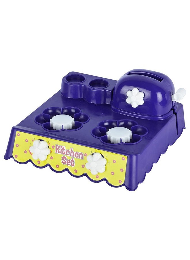 Giggles Funskool Kitchen Set, Colourful Pretend And Play Cooking Set, Language And Social Skills,Role Play, 3 Years & Above, Preschool Toys