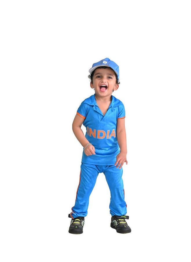 BookMyCostume Indian Cricket Team Cricketer Boys Sports Fancy Dress Costume 2-3 years