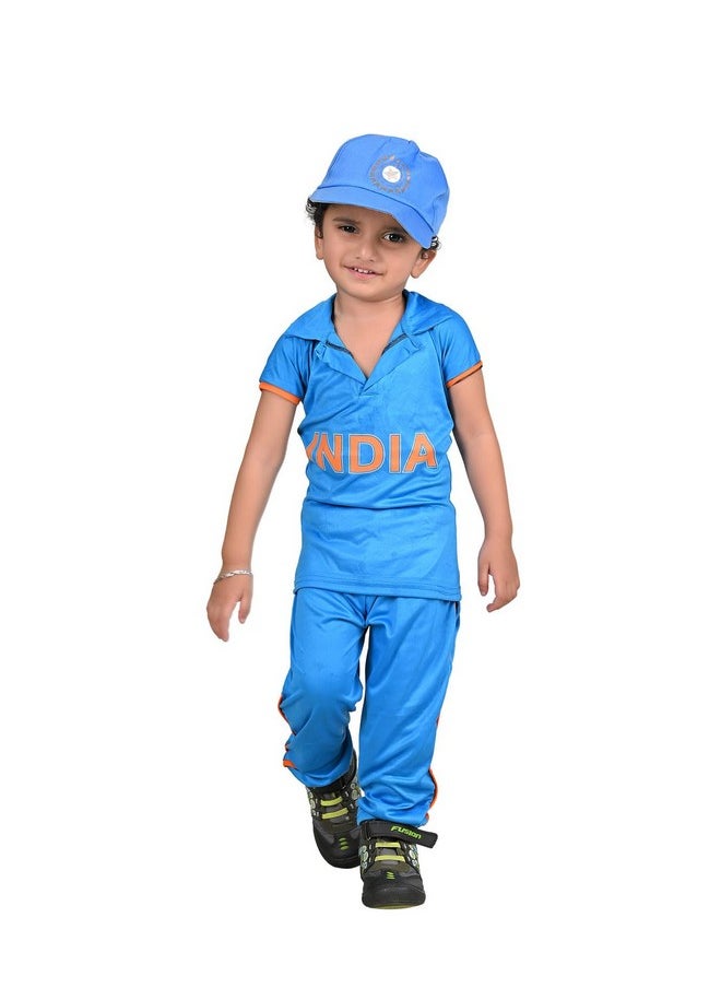 BookMyCostume Indian Cricket Team Cricketer Boys Sports Fancy Dress Costume 2-3 years