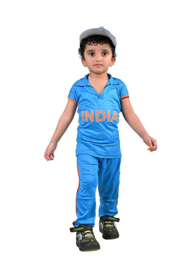 BookMyCostume Indian Cricket Team Cricketer Boys Sports Fancy Dress Costume 2-3 years