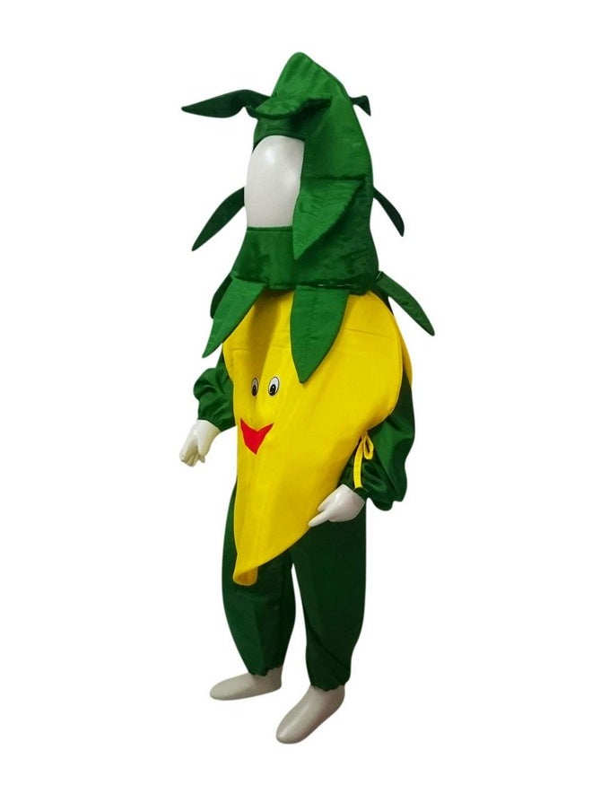 BookMyCostume Lemon Nimbu Fruit Vegetable Kids Fancy Dress Costume 7-8 years