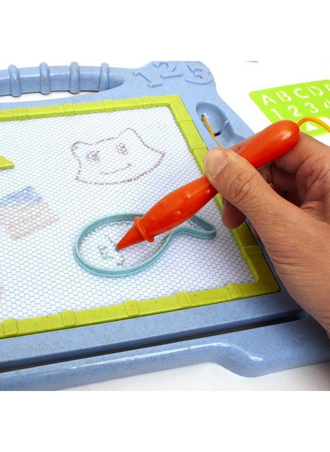 Boley Roo Crew: Magic Doodle Board - 9 Pieces - Travel Friendly, Sketch & Erase, Animal Shapes, ABC, Magnetic Writing Toy, Preschool, Toddler & Kids Ages 3+