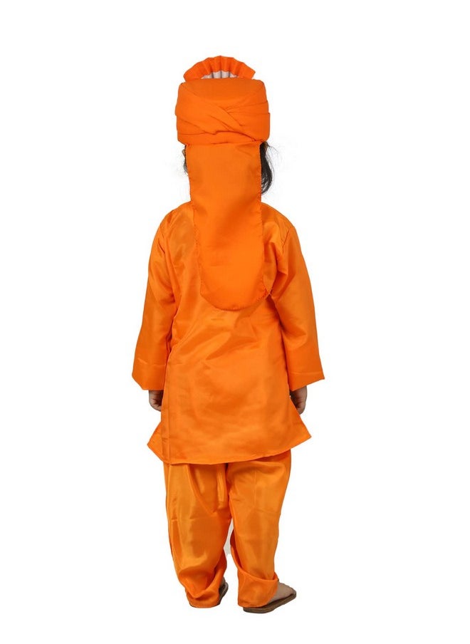 BookMyCostume Swami Vivekananda Historical Personality Kids Fancy Dress Costume 5-6 years