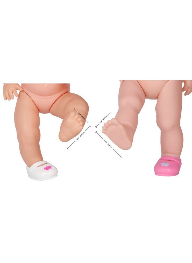Shoes Toys for Mini Doll ，5 Pairs of Shoes for 15-16 Inch Doll Toy, Toy Boots Sneakers Sport Shoes