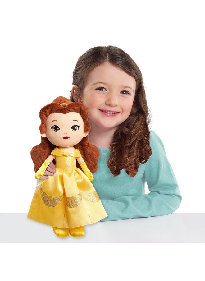 Disney Princess So Sweet 12-Inch Plush Belle in Yellow Dress, Beauty and the Beast, Kids Toys for Ages 3 Up by Just Play