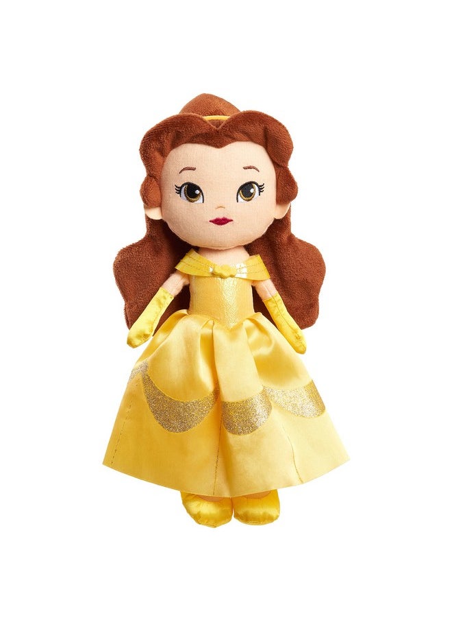 Disney Princess So Sweet 12-Inch Plush Belle in Yellow Dress, Beauty and the Beast, Kids Toys for Ages 3 Up by Just Play