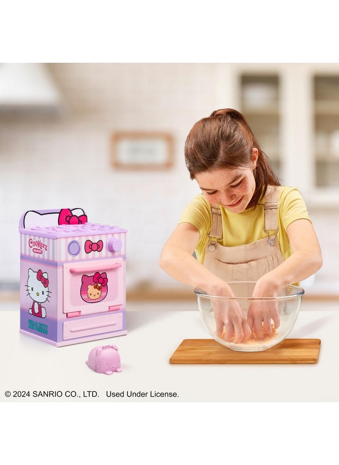 Cookeez Makery Hello Kitty® and Friends Oven. Mix & Make a Plush Best Friend! Place Your Dough in The Oven and Be Amazed When A Warm, Scented, Interactive, Plush Friend Comes Out!