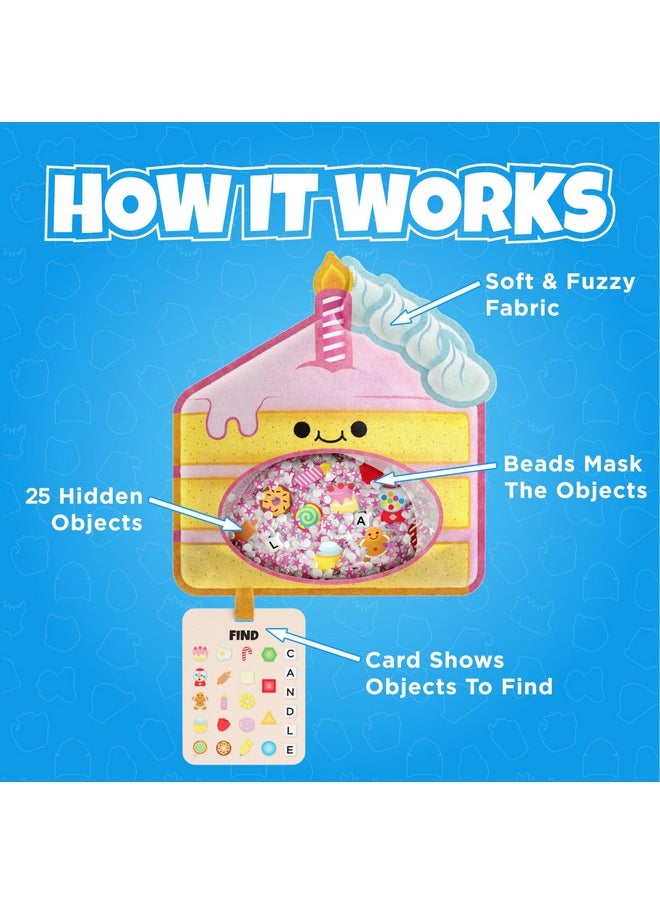 BIZYBOO - The Original Seek & Find Plush - Hidden Object Search Problem Solving Educational Matching Game for Kids 2 and Up (Bloopy)