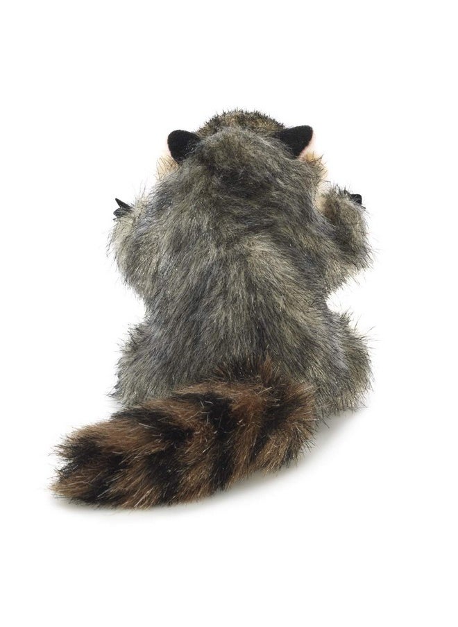 Folkmanis Mini Raccoon Finger Puppet, Gray, 1 EA
