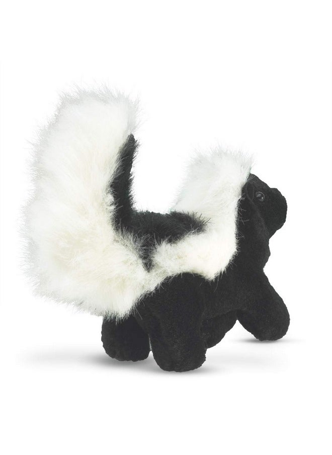 Folkmanis Mini Skunk Finger Puppet, Multi-Colored (2647)