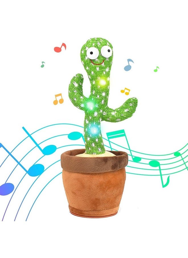 Usha Stationary Toys Talking Cactus Baby Toys for Kids Dancing Cactus Toys Can Sing Wriggle & Singing Recording Repeat What You Say Funny Education Toys for Children Playing Home Decor for Kids