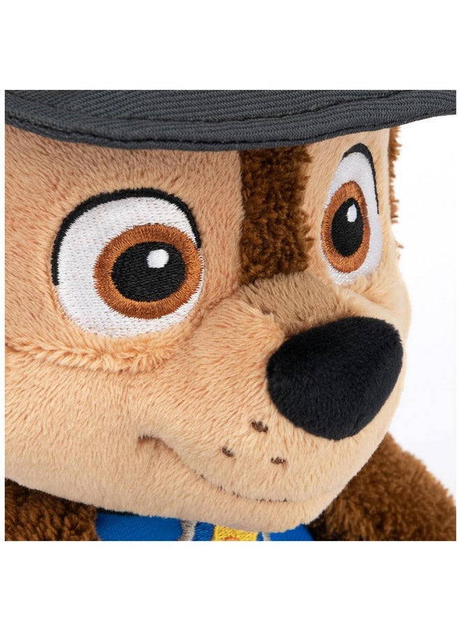 GUND PAW Patrol Official Chase Take Along Buddy Plush Toy, Premium Stuffed Animal for Ages 1 & Up, Blue/Brown, 13”