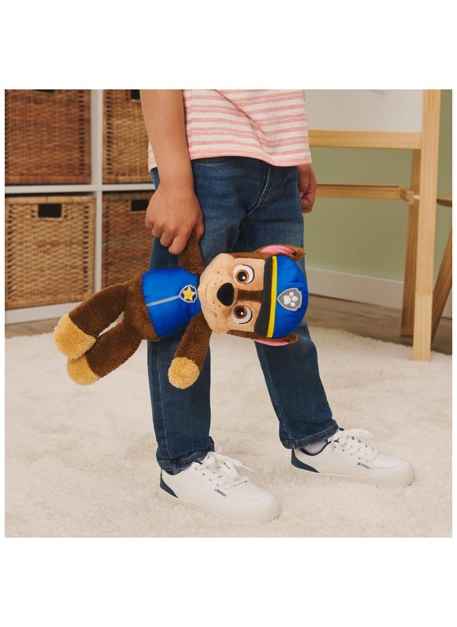 GUND PAW Patrol Official Chase Take Along Buddy Plush Toy, Premium Stuffed Animal for Ages 1 & Up, Blue/Brown, 13”