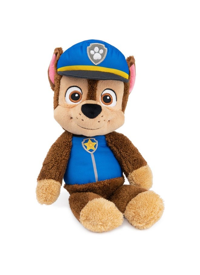 GUND PAW Patrol Official Chase Take Along Buddy Plush Toy, Premium Stuffed Animal for Ages 1 & Up, Blue/Brown, 13”