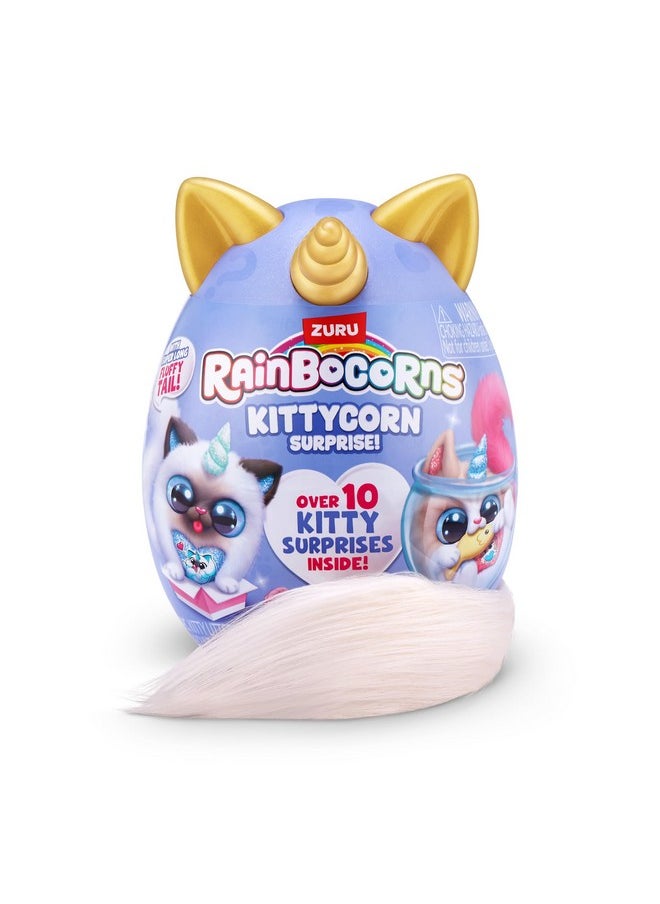 Kittycorn Surprise Series 3 (Himalayan) by ZURU, Plush Toy, Collectible Plush Stuffed Animal, Slime, Surprise Eggs for Girls