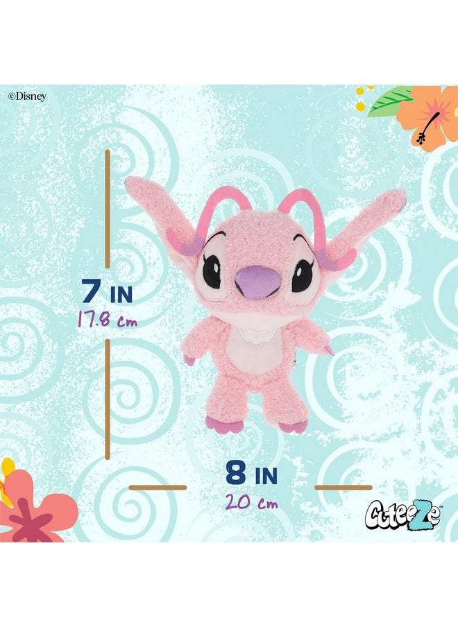 KIDS PREFERRED Disney Baby Lilo & Stitch 4 Piece Cuteeze Gift Set Plush Collector Set of Stuffed Animals, Lilo and Stitch Toys for Infants & Toddlers