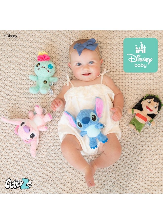 KIDS PREFERRED Disney Baby Lilo & Stitch 4 Piece Cuteeze Gift Set Plush Collector Set of Stuffed Animals, Lilo and Stitch Toys for Infants & Toddlers