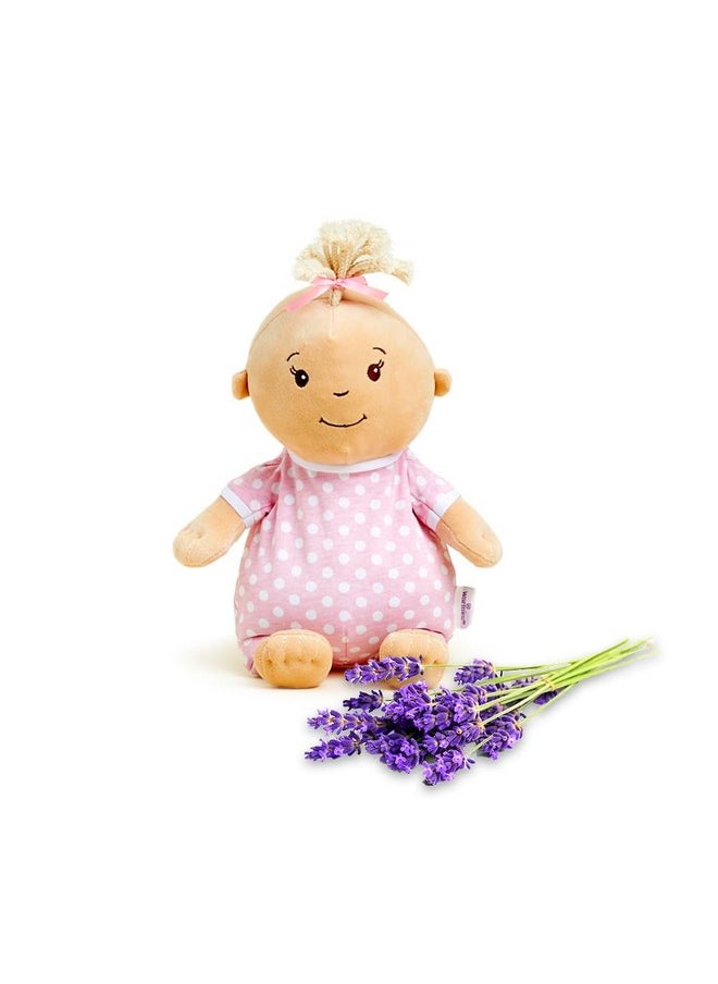 warmies Baby Girl Microwavable, Hot or Cold for Cool Relaxation and Warm Relief, Lavender Scented Cozy Plushie