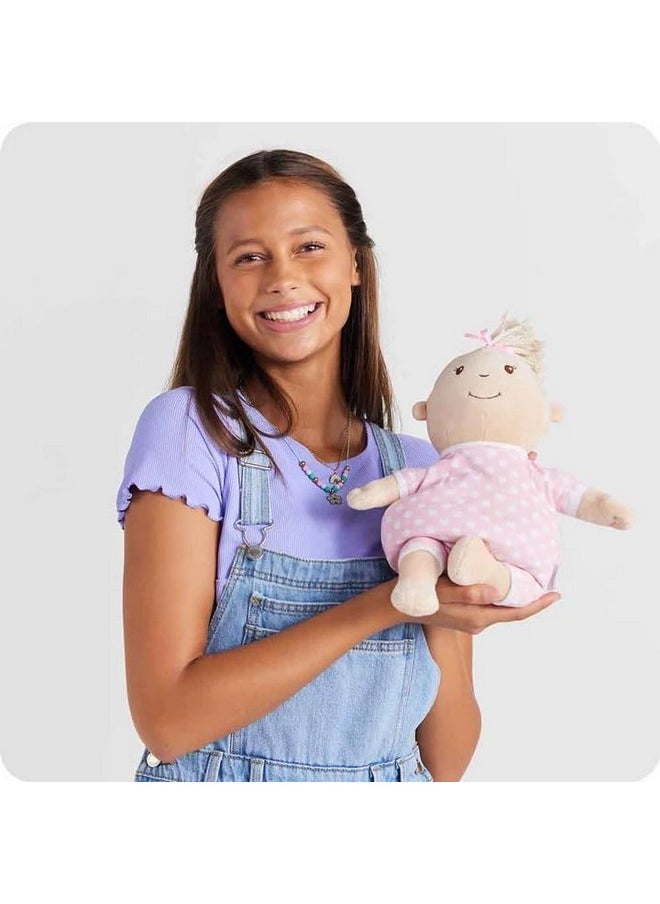 warmies Baby Girl Microwavable, Hot or Cold for Cool Relaxation and Warm Relief, Lavender Scented Cozy Plushie