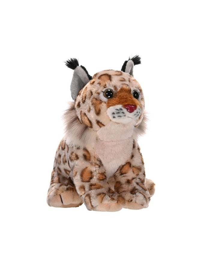 Wild Republic Bobcat Plush, Stuffed Animal, Plush Toy, Gifts for Kids, Cuddlekins 12 Inches