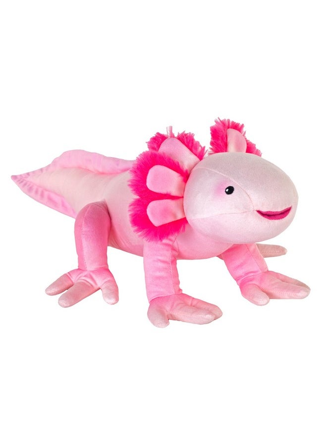 Wild Republic Cuddlekins Eco Axolotl, Stuffed Animal, 12 Inches, Plush Toy, Eco-Friendly