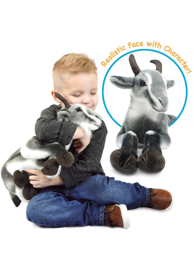 VIAHART Patrick The Pygmy Goat - 18 Inch Large Stuffed Animal Plush - by TigerHart Toys