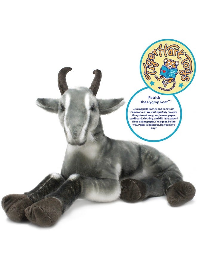 VIAHART Patrick The Pygmy Goat - 18 Inch Large Stuffed Animal Plush - by TigerHart Toys