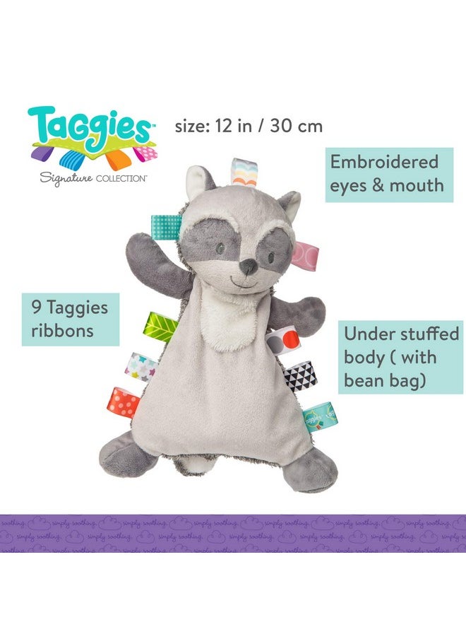Taggies Soft Toy, Harley Raccoon Lovey, 12 inches