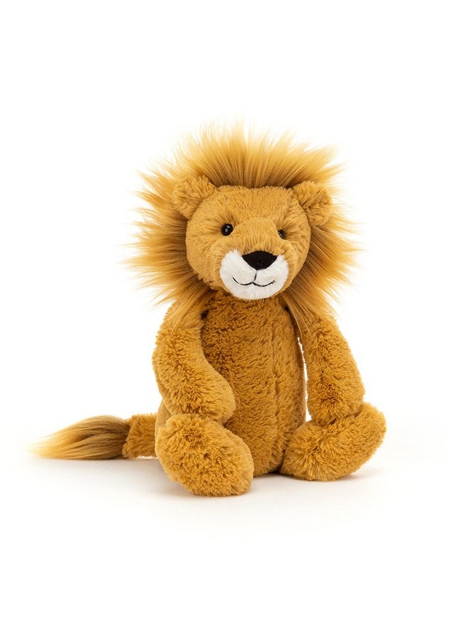 Jellycat Bashful Lion Stuffed Animal, Medium 12 inches | Big Cat Plush Toy | Classic Children's Gift