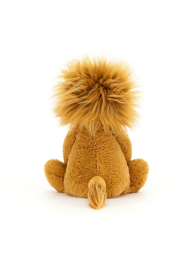 Jellycat Bashful Lion Stuffed Animal, Medium 12 inches | Big Cat Plush Toy | Classic Children's Gift