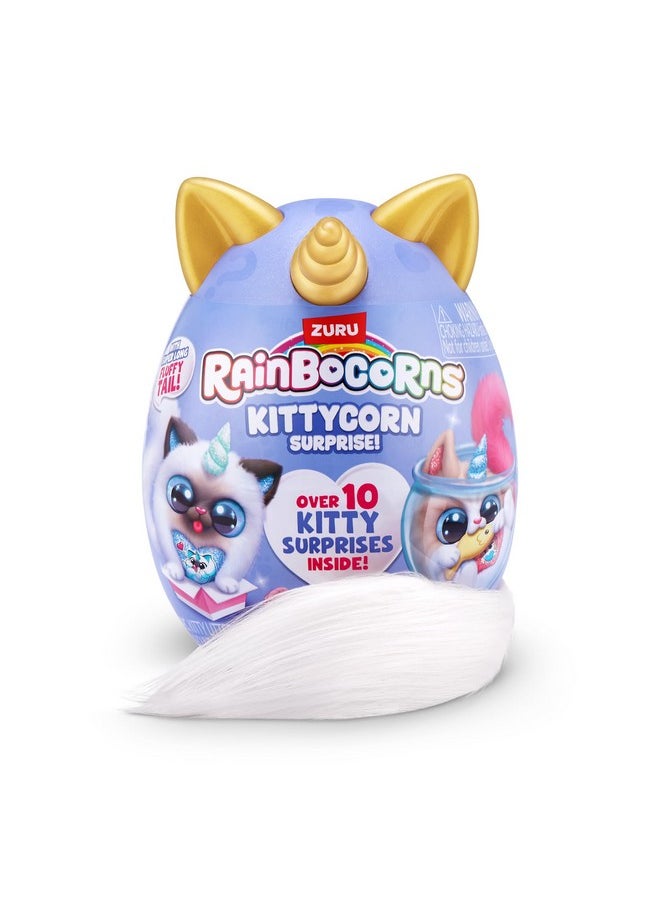 Kittycorn Surprise Series 3 (Ragdoll) by ZURU, Plush Toy, Collectible Plush Stuffed Animal, Slime, Surprise Eggs for Girls