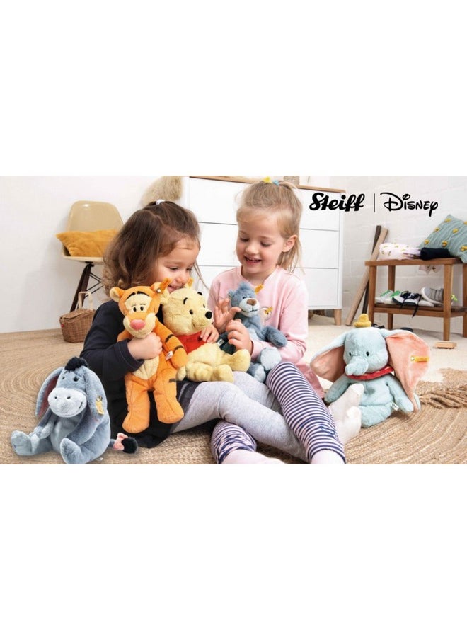 Steiff Disney Soft Cuddly Friends Eeyore, Premium Stuffed Animal, Bluish Gray, Over 9.5