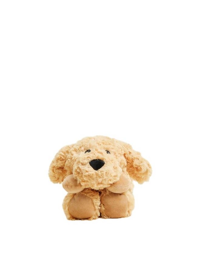 Warmies Golden Dog Microwavable Neck Wrap Lavender Scented, Chill in a Freezer for Cooling Relief