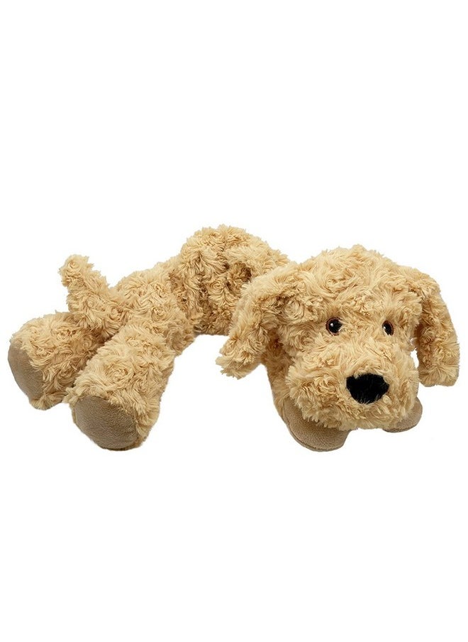 Warmies Golden Dog Microwavable Neck Wrap Lavender Scented, Chill in a Freezer for Cooling Relief