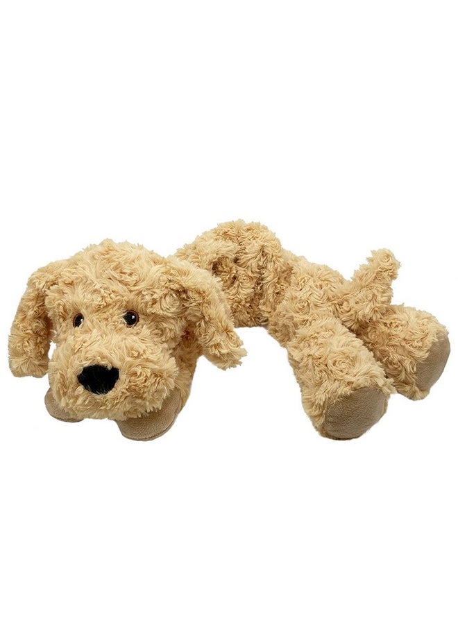 Warmies Golden Dog Microwavable Neck Wrap Lavender Scented, Chill in a Freezer for Cooling Relief